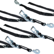 Load image into Gallery viewer, Moose Offroad Ratcheting Tiedown Pack - 2" x 8' - Black 3920-0536 - Main Product View