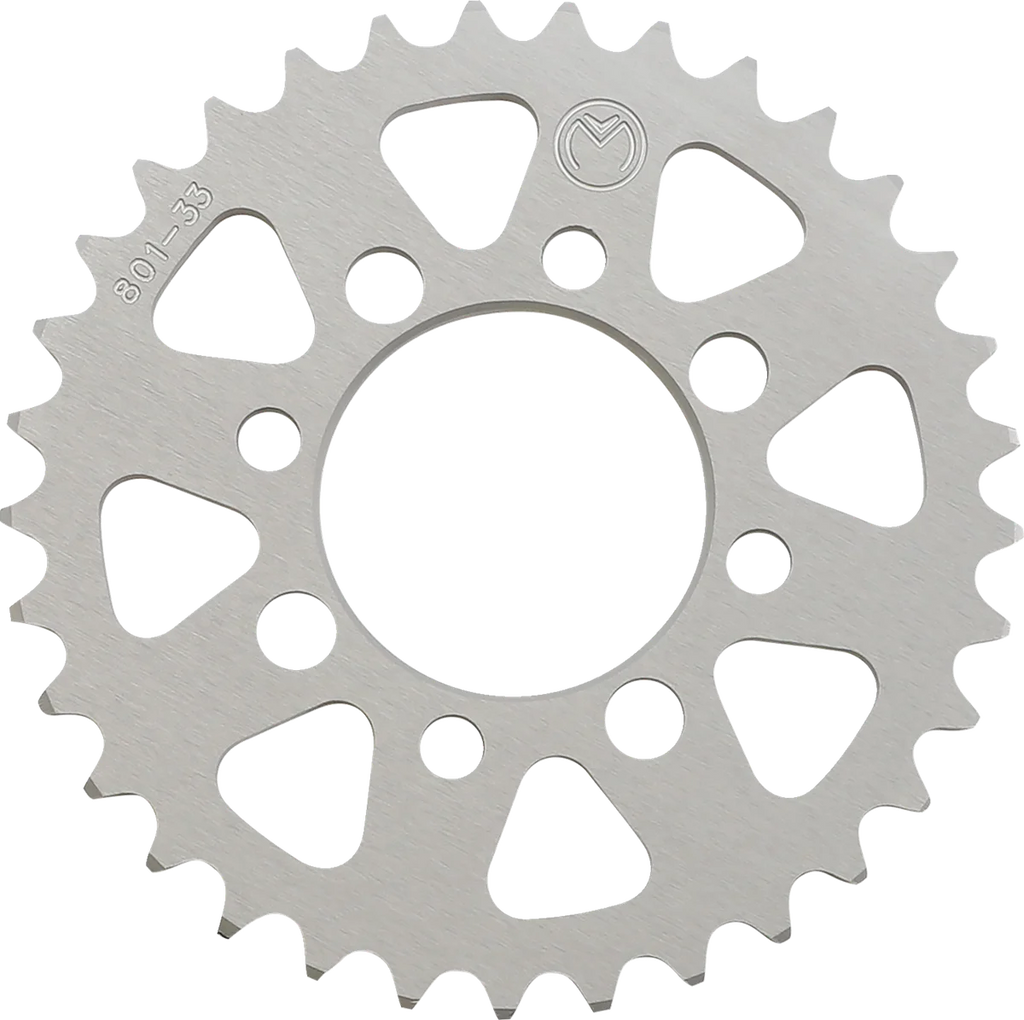 Moose Offroad Rear Aluminum Sprocket - 33 Tooth - 801-33AL fits Suzuki - Main Product View