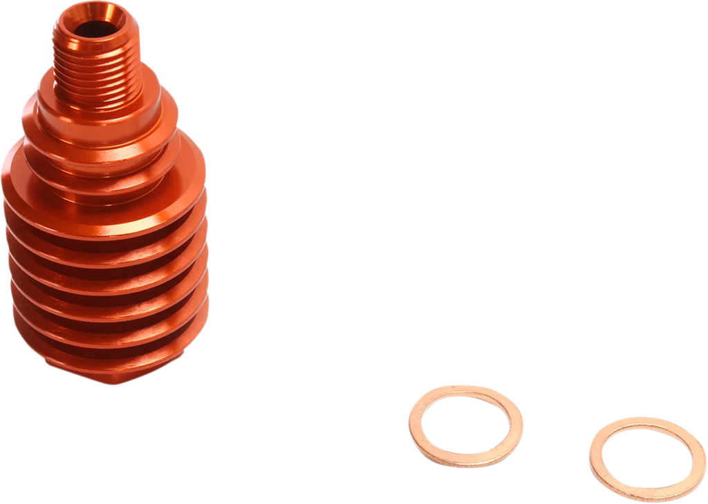 Moose Offroad Rear Brake Caliper Cooler - Orange M73-150 - Main Product View
