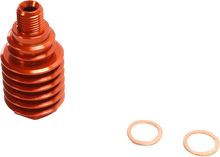 Load image into Gallery viewer, Moose Offroad Rear Brake Caliper Cooler - Orange M73-150 - Main Product View