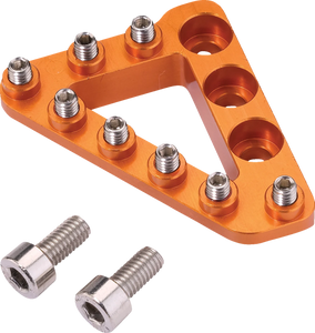 Moose Offroad Rear Brake Tip - Large - Orange 82-0000-20-40 - Main Product View