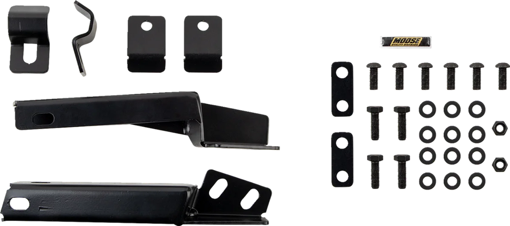 Moose Offroad Rear Bumper - Honda - Rancher/Rubicon 2444.2131.1 - Side View