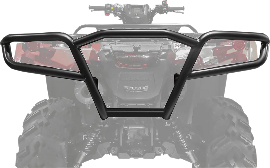 Moose Offroad Rear Bumper - Honda - Rancher/Rubicon 2444.2131.1 - Back View