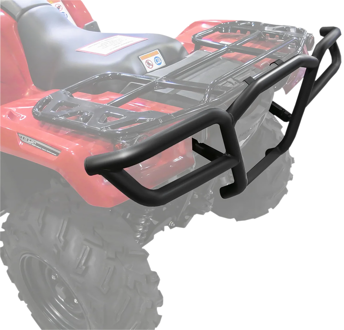 Moose Offroad Rear Bumper - Honda - Rancher/Rubicon 2444.2131.1 - Installation View