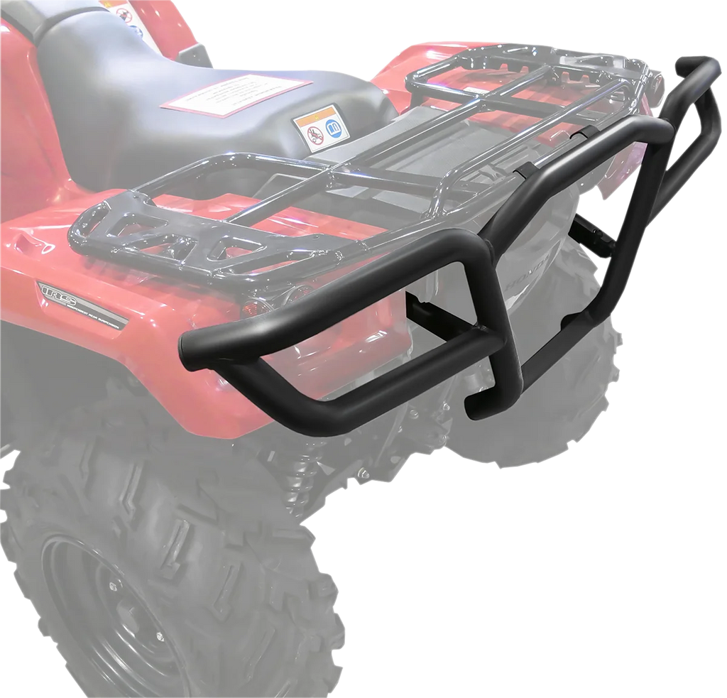 Moose Offroad Rear Bumper - Honda - Rancher/Rubicon 2444.2131.1 - Installation View