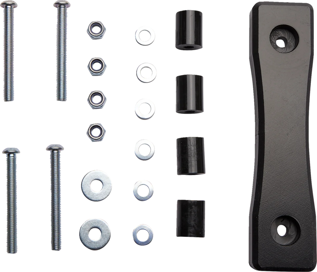 Moose Offroad Rear Rack Pro - Yamaha - TW PX1678 - Side View