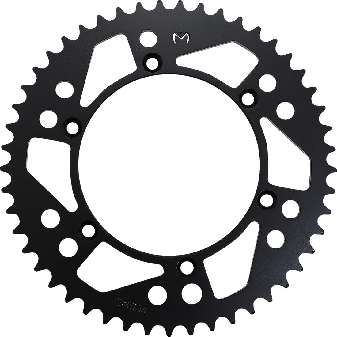 Moose Offroad Rear Sprocket - 48 Tooth 1210-460-48-STL fits Kawasaki / Suzuki - Side View