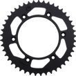 Load image into Gallery viewer, Moose Offroad Rear Sprocket - Aluminum - 45 Tooth - Black 1211-210-45-10 fits Honda - Main Product View