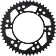 Load image into Gallery viewer, Moose Offroad Rear Sprocket - Aluminum - 48 Tooth - Black - 1211-460-48-10 fits Kawasaki / Suzuki - Main Product View
