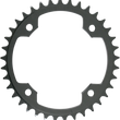 Load image into Gallery viewer, Moose Offroad Rear Sprocket - Aluminum - 48 Tooth - Orange - 1211-895-48-14 fits Husqvarna / Ktm - Side View