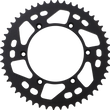 Load image into Gallery viewer, Moose Offroad Rear Sprocket - Aluminum - 50 Tooth - Black - 1211-251-50-10 fits Yamaha - Main Product View