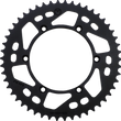 Load image into Gallery viewer, Moose Offroad Rear Sprocket - Aluminum - 50 Tooth - Black - 1211-460-50-10 fits Kawasaki / Suzuki - Main Product View
