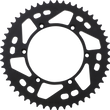 Load image into Gallery viewer, Moose Offroad Rear Sprocket - Aluminum - 51 Tooth - Black - 1211-460-51-10 fits Kawasaki / Suzuki - Main Product View