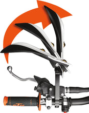 Load image into Gallery viewer, Moose Offroad Rebound Handguards - White 0635-1450 - Installation View