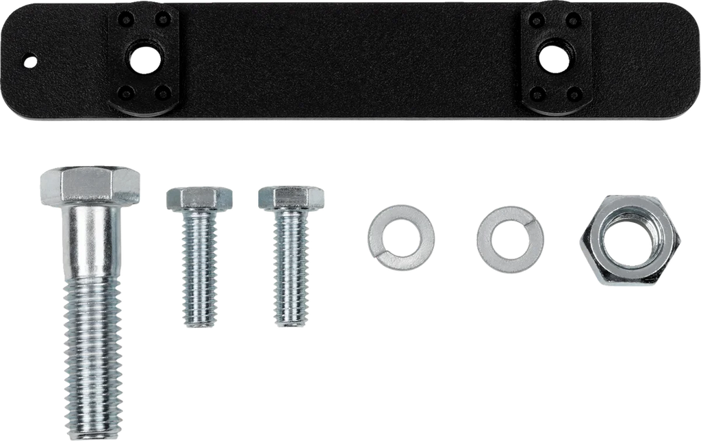 Moose Offroad Receiver Hitch - 2" - 5506PF fits Polaris Sportsman - Back View