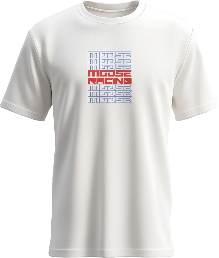 Moose Offroad Recurrence T-Shirt - White - XL 3030-24438 - Main Product View