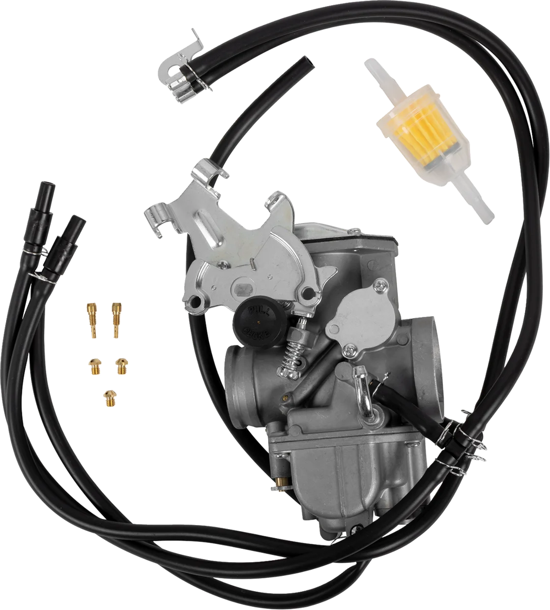 Moose Offroad Replacement Carburetor 700-1320-PU fits Yamaha TTR 250 - Side View