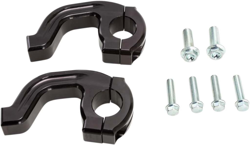 Moose Offroad Replacement Contour Handguard Inner Mount Clamp - 7/8" - Black 50-232B - Main Product View