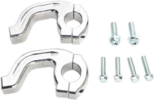 Load image into Gallery viewer, Moose Offroad Replacement Contour Handguard Inner Mount Clamp - 7/8" - Silver 50-232S - Main Product View