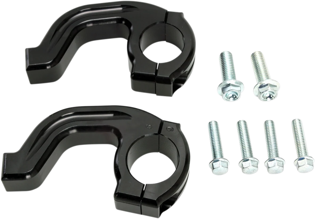 Moose Offroad Replacement Contour Handguard Inner Mount Clamp - Magura - Black 50-236B - Main Product View