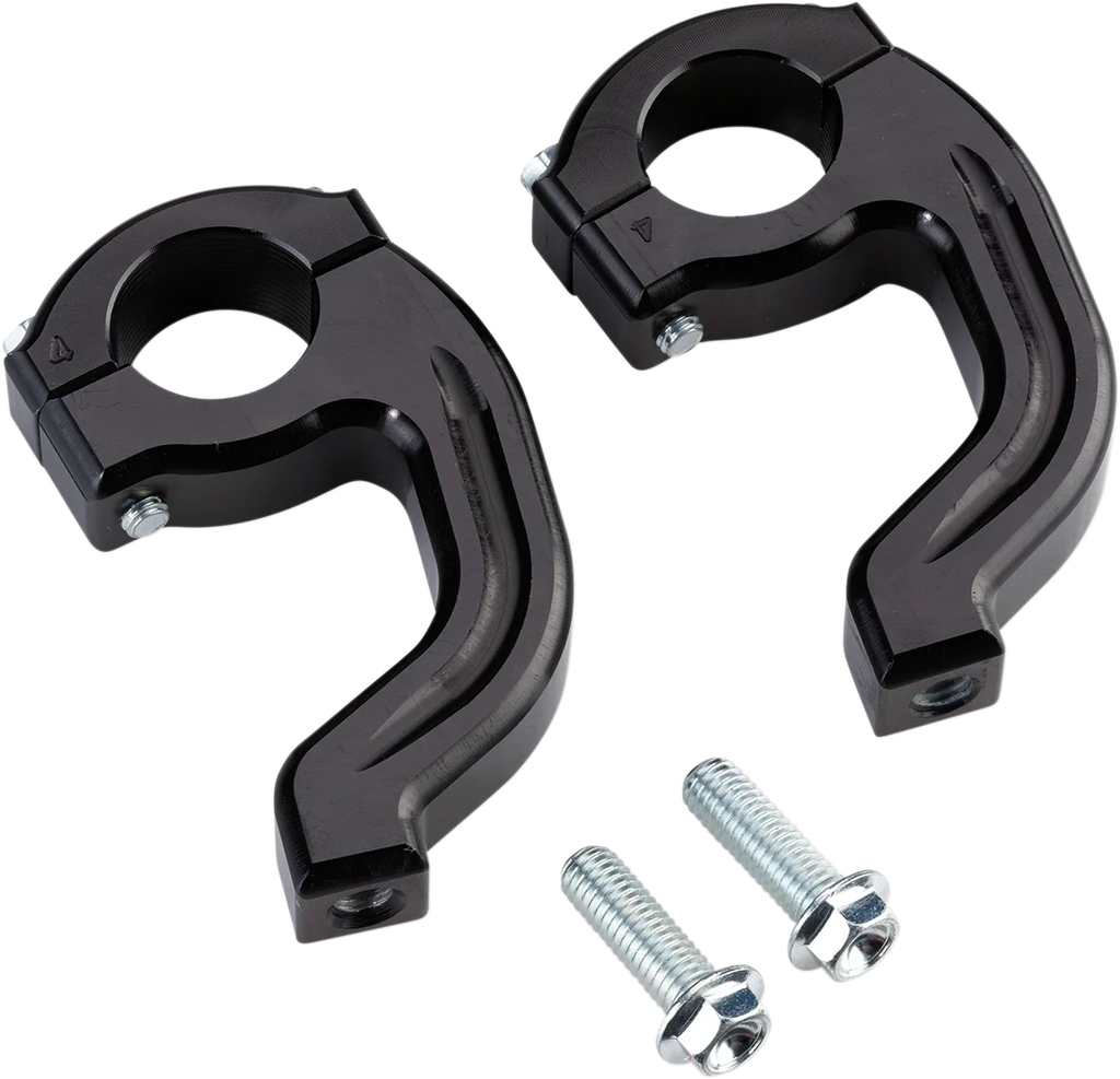 Moose Offroad Replacement Contour Handguard Inner Mount Clamp - Pro Taper - Black 50-214B - Main Product View
