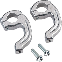 Load image into Gallery viewer, Moose Offroad Replacement Contour Handguard Inner Mount Clamp - Pro Taper - Silver 50-214S - Main Product View