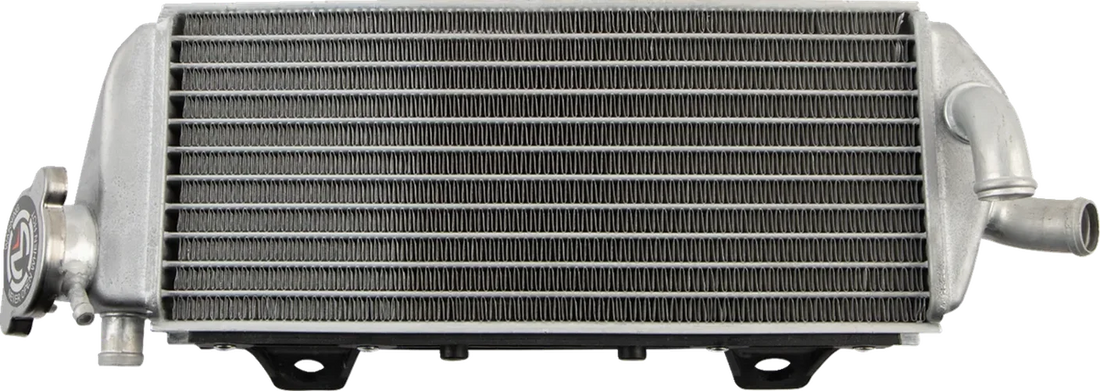 Moose Offroad Replacement OEM Radiator - Right - 19010903 fits Kawasaki - Side View