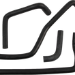 Load image into Gallery viewer, Moose Offroad Replacement Radiator Hose Kit - Black