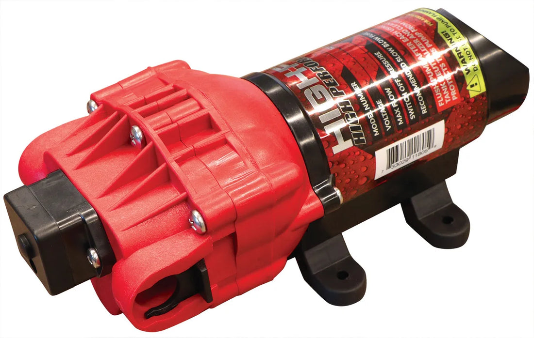 Moose Offroad Replacement Spray Pump - 2.4GPM 5151087 - Side View