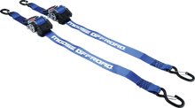 Load image into Gallery viewer, Moose Offroad Retractable Ratcheting Straps - 2" x 10' - Blue 3920-0539 - Main Product View