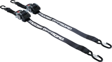 Load image into Gallery viewer, Moose Offroad Retractable Ratcheting Straps - 2" x 10' - Red 3920-0538 - Side View