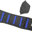 Load image into Gallery viewer, Moose Offroad Ribbed Seat Cover - Black Cover/Blue Ribs - YZF45018-332 fits 2018-2024 Yamaha WR / YZ - Main Product View