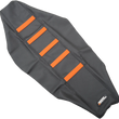 Load image into Gallery viewer, Moose Offroad Ribbed Seat Cover - Black Cover/Orange Ribs - KTM25015 fits 2015-2018 Ktm - Main Product View