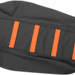 Load image into Gallery viewer, Moose Offroad Ribbed Seat Cover - Black Cover/Orange Ribs - KTM8518-336 fits 2018-2024 Ktm SX85 - Main Product View