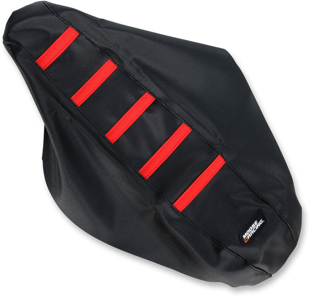 Moose Offroad Ribbed Seat Cover - Black - Yamaha YZ85 '02-'21 YZ8502-333 - Side View