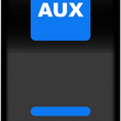Load image into Gallery viewer, Moose Offroad Rocker Switch - Auxilary Power - Blue AUX-PWR - Main Product View