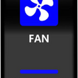Load image into Gallery viewer, Moose Offroad Rocker Switch - Fan - Blue FAN-PWR - Main Product View