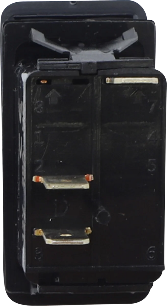 Moose Offroad Rocker Switch - Heater - Blue HTR-PWR - Side View