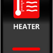 Load image into Gallery viewer, Moose Offroad Rocker Switch - Heater - Red HTR-PWR-R - Main Product View