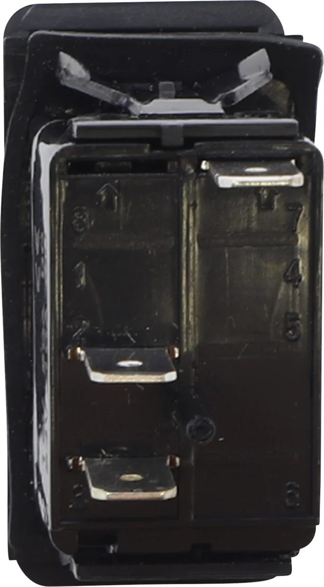 Moose Offroad Rocker Switch - Heater - Red HTR-PWR-R - Side View