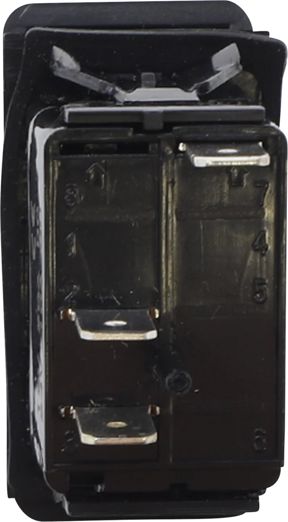 Moose Offroad Rocker Switch - Heater - Red HTR-PWR-R - Side View