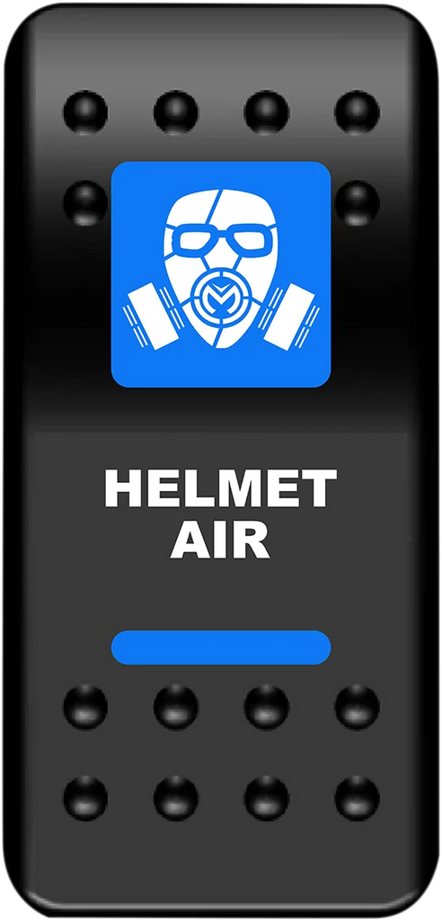 Moose Offroad Rocker Switch - Helmet Air - Blue HMT-PWR - Main Product View