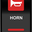 Load image into Gallery viewer, Moose Offroad Rocker Switch - Horn - Red HRN-PWR-R - Main Product View
