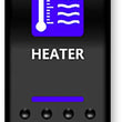 Load image into Gallery viewer, Moose Offroad Rocker Switch - Horn - Red HRN-PWR-R - Side View