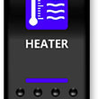 Load image into Gallery viewer, Moose Offroad Rocker Switch - Intercom - Red COM-PWR-R - Side View