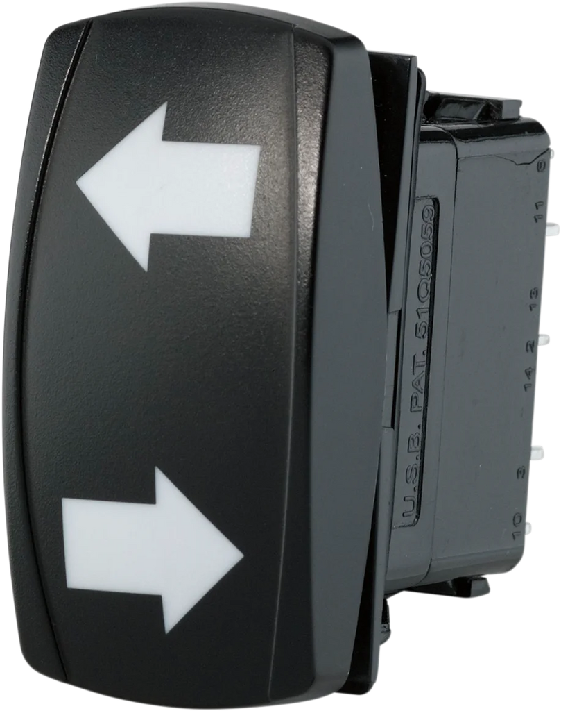 Moose Offroad Rocker Switch - Left/Right Arrow TURN-SW-Y - Main Product View