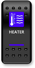 Load image into Gallery viewer, Moose Offroad Rocker Switch - Left/Right Arrow TURN-SW-Y - Side View