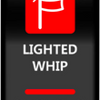 Load image into Gallery viewer, Moose Offroad Rocker Switch - Lighted Whip - Red WHP-PWR-R - Main Product View