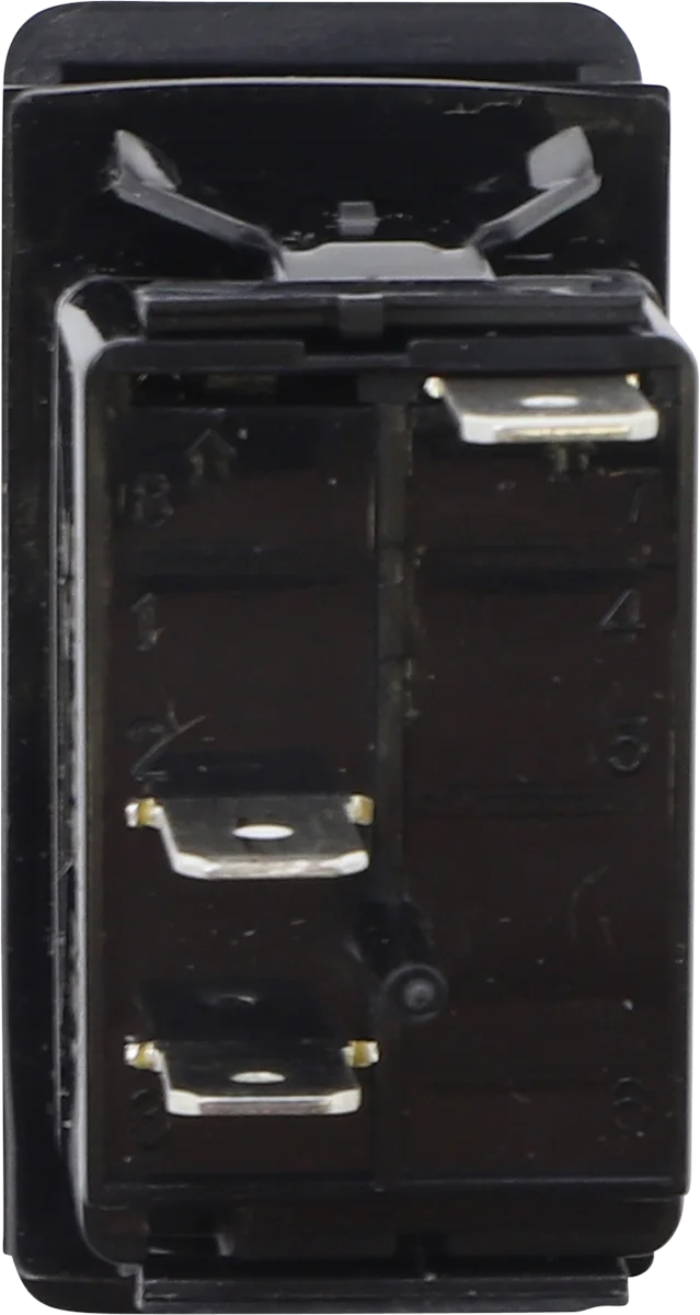 Moose Offroad Rocker Switch - On/Off - Green GNG-PWR - Side View