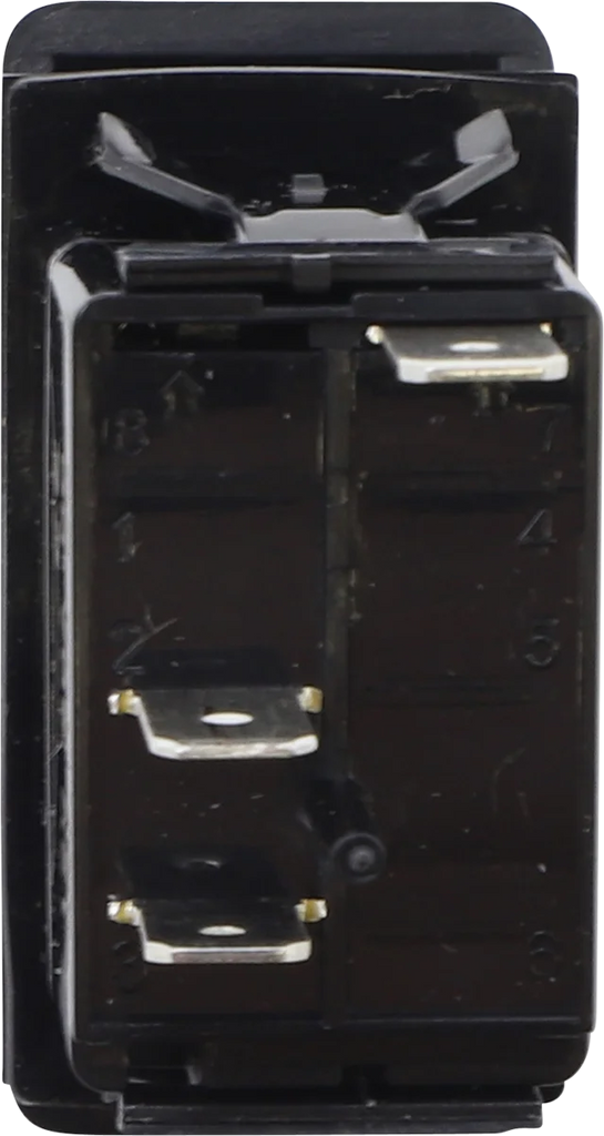 Moose Offroad Rocker Switch - On/Off - Green GNG-PWR - Side View